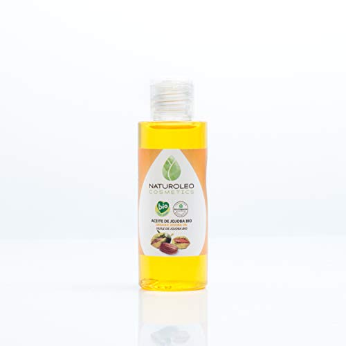 Naturoleo Cosmetics - Aceite Jojoba BIO - 100% Puro y Natural Ecológico Certificado - 50 ml