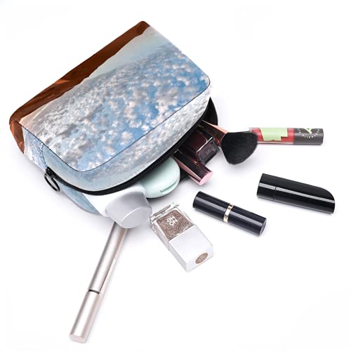 Neceser de Maquillaje para Mujer Bolso Organizador de Kit de Viaje cosmético,Marruecos