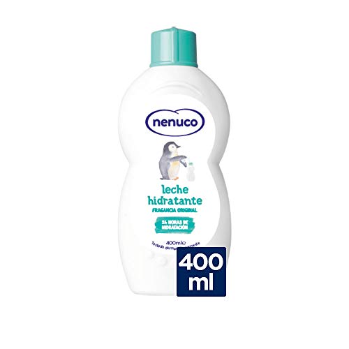 Nenuco Leche Hidratante para bebé fragancia original, 400 ml