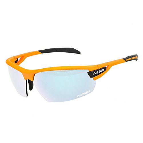 Nesta Iris PH Gafas Deportivas, Unisex Adulto, Naranja Mate, Talla Única