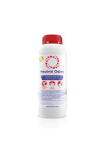 NEUTRAL ODORS - Eliminador de Olores de Bajantes (tuberías, cañerías, baños, sumideros) - 1 Litro