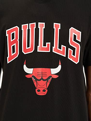 New Era Chicago Bulls Blk Camiseta de Béisbol, Sin género, Multicolor, XL