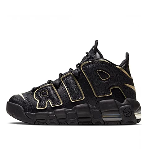 Nike Air More Uptempo Black Gold DD3038-001 - US 4Y / EUR 36 / UK 3.5 / CM 23