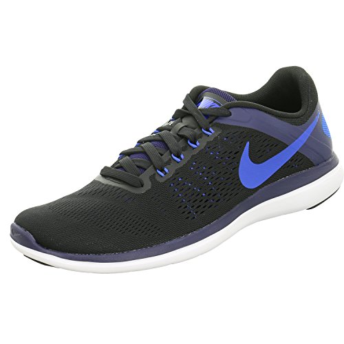 Nike Flex 2016 RN, Zapatillas de Running Hombre, Negro (Negro/(Black/Soar/Binary Blue/White) 000), 40 EU