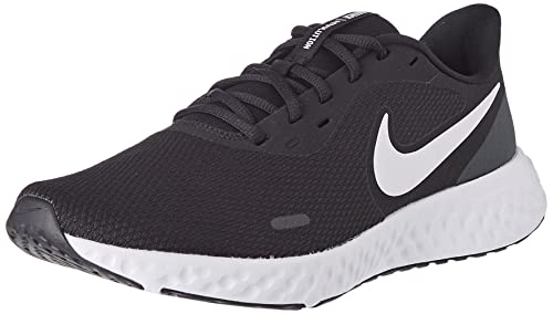 Nike Revolution 5, Zapatillas Hombre, Black/White Anthracite 204, 42 EU