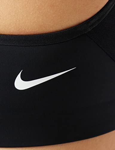 NIKE Rival Bra Sujetador de Deporte, Mujer, Black/Black/White, 32B