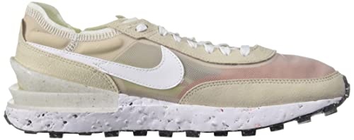 Nike Waffle One Crater, Zapatillas Deportivas Hombre, Cream II White Orange Black, 42.5 EU