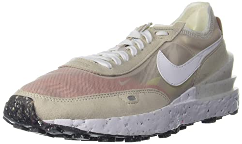 Nike Waffle One Crater, Zapatillas Deportivas Hombre, Cream II White Orange Black, 42.5 EU