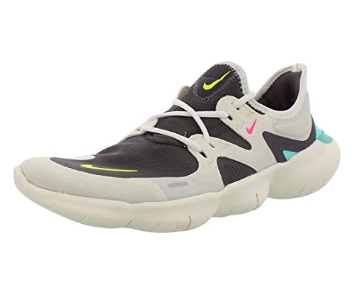 Nike Wmns Free RN 5.0, Zapatillas de Atletismo Mujer, Multicolor (Sail/Volt/Thunder Grey/Aurora Green 000), 38 EU