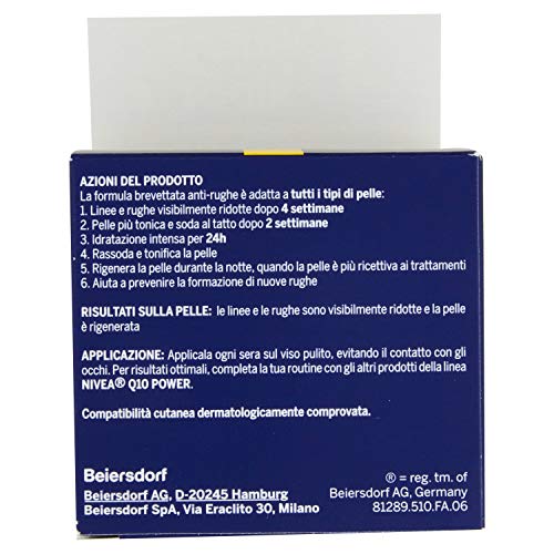 Nivea C/Antirughe Q10 50 Ml Notte