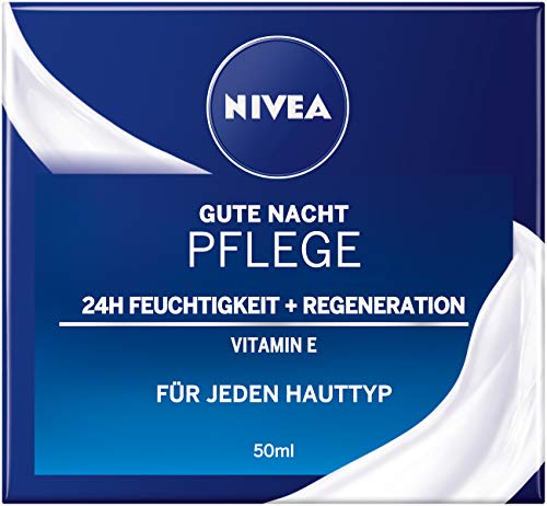 Nivea - Crema facial de noche regeneradora, pack de 2 (2x50ml)