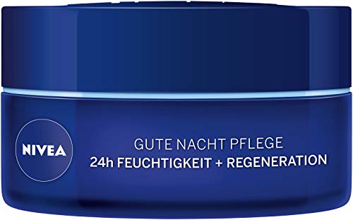 Nivea - Crema facial de noche regeneradora, pack de 2 (2x50ml)