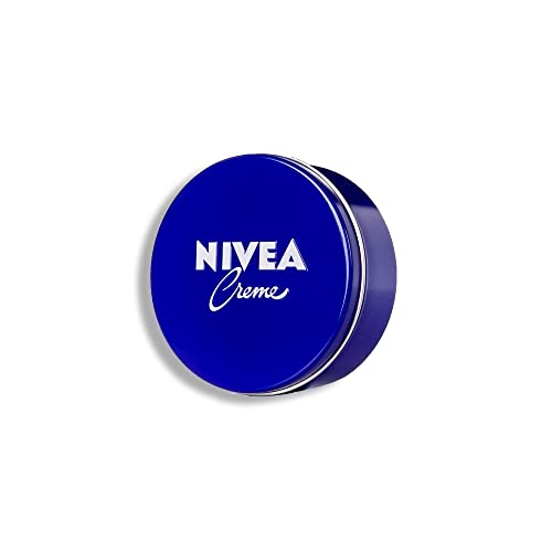 NIVEA Creme (1 x 75 ml), crema hidratante corporal y facial para toda la familia, crema universal para una piel suave e hidratada, crema multiusos