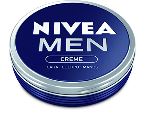 NIVEA Men Pack Creme, Caja de Regalo com Gel de Hombre para Ducha (1 x 250 ml), Crema Hidratante Multiusos (1 X 50 ml) y Desodorante Invisible (1 X 200 ml), Estándar