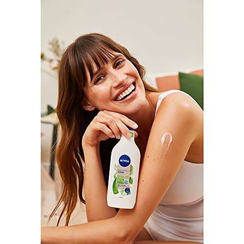 NIVEA Naturally Good Loción Corporal Aloe Vera Hidratante Piel Normal y Seca 350 ml