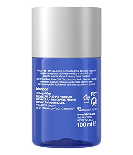 NIVEA Q10 Multi Power 7in1 Aceite Reafirmante + Antiestrías (1 x 100 ml), reafirmante corporal para reducir estrías y conseguir un tono de piel uniforme