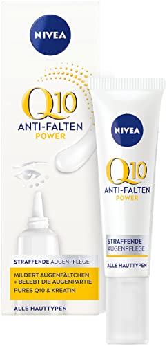 Nivea Q10 Power anti-arrugas + la racionalización Ojo Cuidado Para rejuvenecedora, feuchtigkeitsspendende Ojo Crema, 15 ml