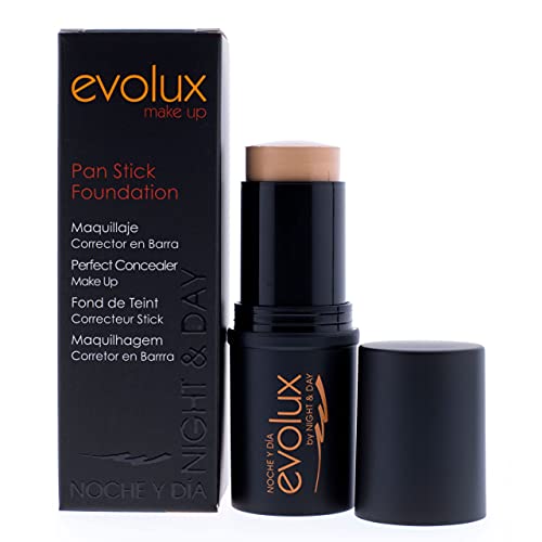 NOCHE Y DIA EVOLUX BY NIGHT & DAY Maquillaje Corrector En Barra Evolux Pan Stick Foundation Gr, Color N.63, 18 Gramo