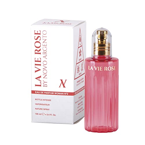 Novo Argento LA VIE ROSE Perfume de Mujer. 100 ml Perfume de mujer Larga Duración Perfect Woman Regalo de Navidad Chica Cologne Intensa Fragancia