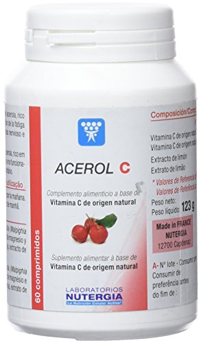 Nutergia Acerol C Complemento Alimenticio - 60 Tabletas