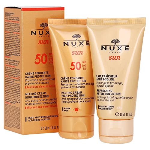 Nuxe sun crema fondante rostro spf50 50ml + after sun 50ml