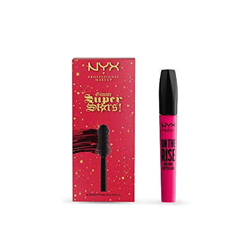 NYX Professional Makeup Gimme Super Stars! On The Rise Mascara, Black, 10ml