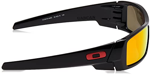 OAKLEY Gascan 901444, Gafas de Sol para Hombre, Negro (Polished Black/Ruby), 60