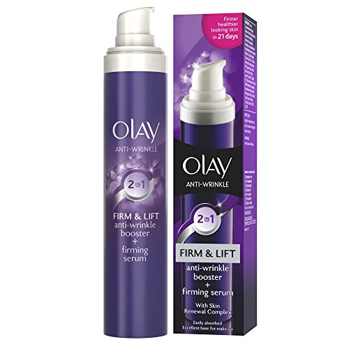 Olay Crema Antiarrugas 2 en 1 Firme y Levante - Paquete de 4 x 50 ml