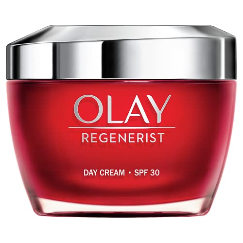 Olay Regenerist Crema Facial De Día Con Spf 30, Fórmula Con Vitamina B3 Y Niacinamida, Hidratación 24h, 50 Mililitro