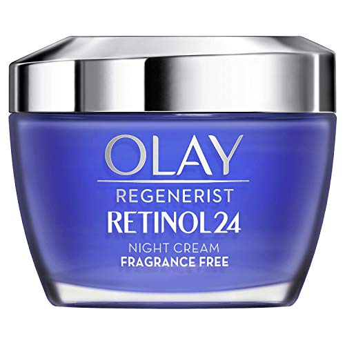 Olay Regenerist Crema Facial De Día y Olay Retinol 24 Crema Hidratante De Noche Con Retinol, Pack x 2 Uds, 24H De Hidratación, 100 ml