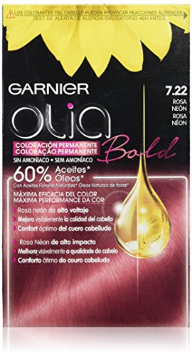 Olia Bold Coloración Permanente Tono 7.22 Rosa Neón - 287 gr