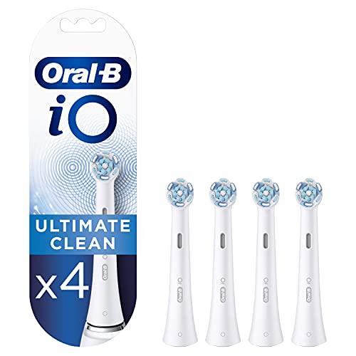 Oral-B iO 8 Edición Especial Cepillo De Dientes Eléctrico, 1 Mango Morado Recargable Con Tecnología Magnética De Braun, 1 Funda Viaje + Pack De 2 Cabezales De Recambio Originales iO Ultimate Clean