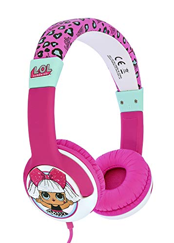 OTL Technlogies LOL Surprise My Diva Junior Auriculares, con Cable, para niños (Producto con Licencia Oficial)