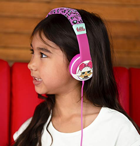 OTL Technlogies LOL Surprise My Diva Junior Auriculares, con Cable, para niños (Producto con Licencia Oficial)