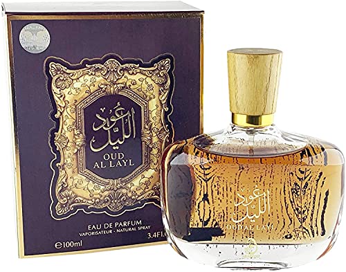 Oud al Layl 100 ml | Eau de Arabian Parfum | Aroma único a cítricos, caramelo y picante (para hombres y mujeres) (Unisex)