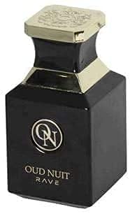 Oud Nuit 100ml | Eau de Arabian Parfum | Woody and Spicy | Perfume natural en spray | Efecto duradero (para hombres y mujeres) (Unisex)