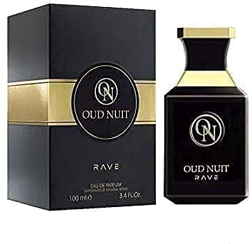 Oud Nuit 100ml | Eau de Arabian Parfum | Woody and Spicy | Perfume natural en spray | Efecto duradero (para hombres y mujeres) (Unisex)