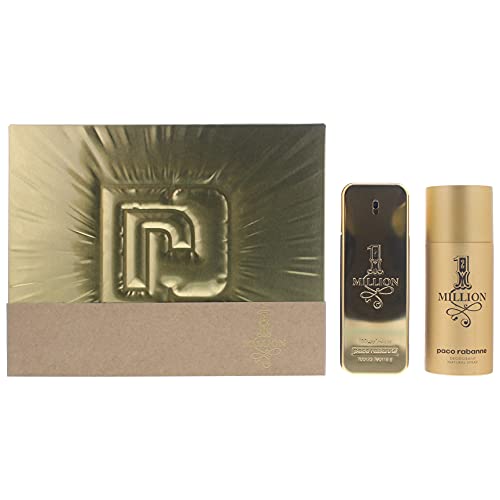 Paco rabanne 1 million eau toilette 100ml+ desodorante spray 150ml + miniatura