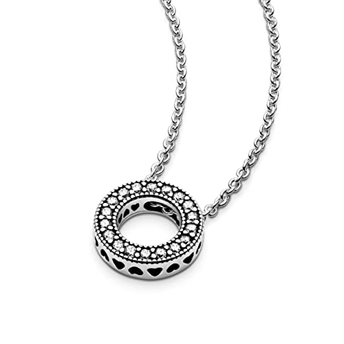 Pandora Collar con colgante Mujer plata - 397436CZ-45