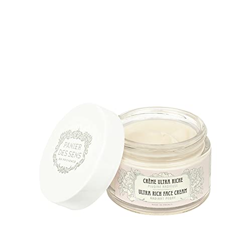 Panier des Sens Crema facial ultra rica Peonía - Made in France & 99% natural - 50 ml