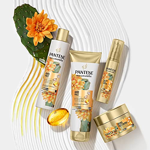 Pantene Pro-V Miracles Adiós Frizz Champú | Con Biotina, Extracto De Cactus Y Aceite De Argán | Para Pelo Encrespado, 6 x 225ml