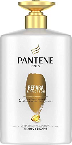 Pantene Pro-V Repara & Protege Acondicionador, Combate al Instante los Signos del Daño, 1000 ml + Pantene Pro-V Repara & Protege Champú, Combate al Instante los Signos del Daño, Negro, 1000 ml