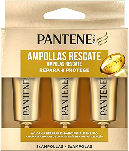 Pantene Pro-V Repara & Protege Tratamiento Intensivo En Ampollas Rescate Para Pelo Dañado 12 x 15 ml