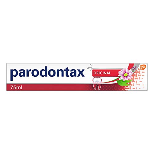 Parodontax Original Pasta de Dientes con Flúor, Ayuda a Detener y Prevenir el Sangrado de Encías - 75 ml, Paquete de 3