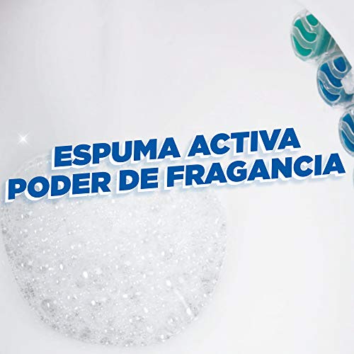 Pato Active Clean 1+1 - Colgador wc, frescor intenso, perfuma limpia y desinfecta el inodoro, aroma Pino. (Pack 8 unidades)