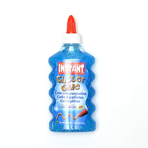 Pegamento cola Instant Glitter 180ml color surtido