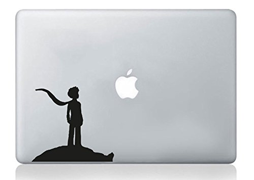 Pegatina para portátil Pequeño príncipe Petit Prince etiqueta engomada del ordenador portátil macbook decoración arte de la manzana