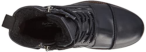 Pepe Jeans London Melting Fury, Bota de Moto Mujer, 999BLACK, 39 EU