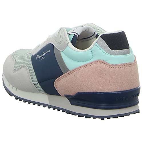 Pepe Jeans London W 22, Zapatillas Mujer, Azul Marino, 38 EU