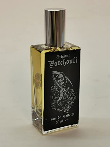 Perfume de pachulí para hombre, eau de toilette de 30 ml, gótico